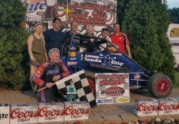 6/11/17 -Badger Midgets – Feature – Angell Park Speedway, Sun Prairie, WI – Scott Hatton