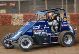 6/18/17 – Badger Midgets – Feature – Angell Park Speedway, Sun Prairie, WI – Scott Hatton