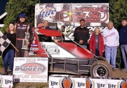 6/3/18 – Badger Midgets – Angell Park Speedway, Sun Prairie, WI – Andrew Felker