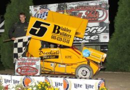 7/31/16 – Badger 600 Micros -Feature – Angell Park Speedway, Sun Prairie, WI – Zach Boden