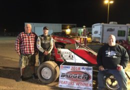 4/29/18 – Badger Midgets – Feature – Beaver Dam Raceway, Beaver Dam, WI – Bill Balog