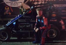 8/12/17 – Badger Midgets – Feature – Wilmot Raceway, Wilmot, WI – Scott Hatton