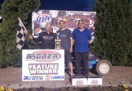 6/9/19 – Badger Midgets – Badger State Showdown Finale – A-Main – Angell Park Speedway, Sun Prairie, WI – Davey Ray