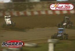 6/13/21 – Badger Midgets – A-Main – Angell Park Speedway – Kevin Doty Classic – Chase McDermand