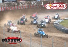 6/13/21 – Badger Midgets – Heats & B-Main – Angell Park Speedway – Kevin Doty Classic