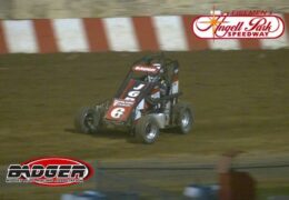 8/15/21 – Badger Midgets – Angell Park Speedway – A-Main #2 – Andy Baugh