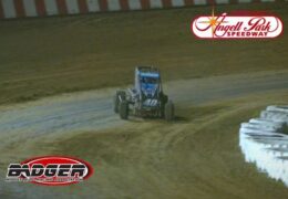 8/15/21 – Badger Midgets – Angell Park Speedway – A-Main #1 – Chase McDermand