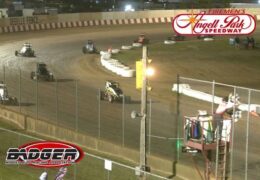 8/1/21 – Badger Midgets – A-Main – Fredenberg 50 – Angell Park Speedway – Nick Baran