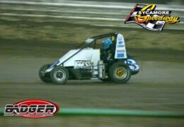 8/7/21 – Badger Midgets – Sycamore Speedway – A-Main – Chase McDermand