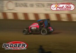 9/5/21 – Badger Midgets – Angell Park Speedway – Fireman’s Nationals – A-Main – Thomas Meseraull