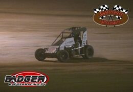 9/18/21 – Badger Midgets – Shadyhill Speedway, Medaryville, IN – A-Main – Adam Taylor